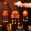 2026 Chinese Lunar New Year Hanging Pendant Decorations Spring Festival Chinese Knot with Tassel 3d Wall Door Ornament