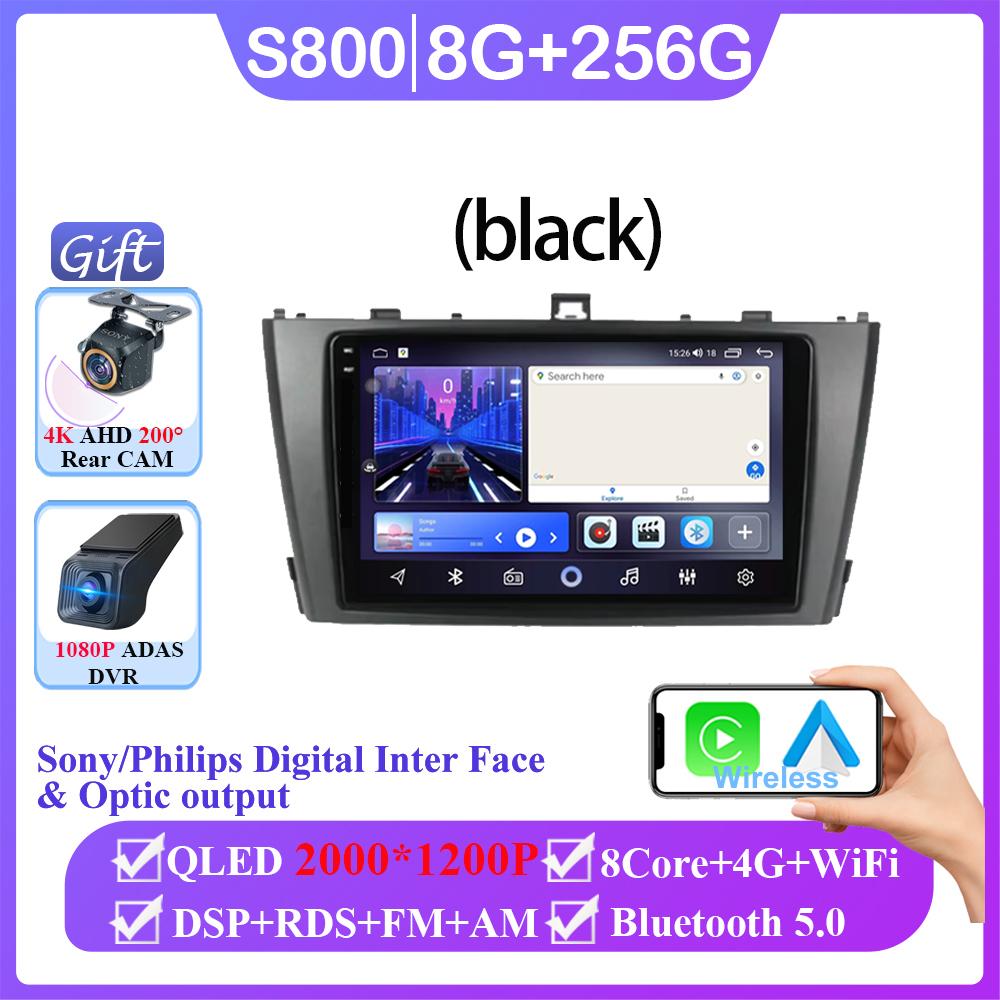Android 14 For Toyota Avensis 2009 2010 2012 2014 2015 Auto Radio Stereo Player Navigation GPS Multimedia Carplay No 2din DVD