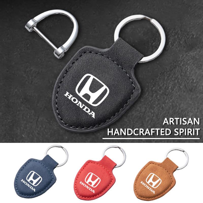 Car Keychain Holder KeyRing Protection Decoration For Honda Civic FIT Accord Prelude CRV 5th City CRZ CRX Jazz HRV Pilot Odyssey XD9