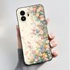 Husă de telefon imprimată pentru TCL K70 SE (T453D) Huse Capă Silicon Moale Negru Carcasă Flori Drăguțe Desene Animate Carcasă Coque