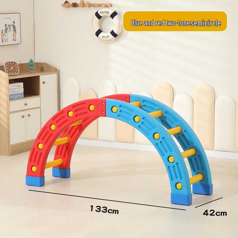 

Детская сенсорная балансировочная балка и лазалка - Четверть круга, фитнес-игрушка для детского сада