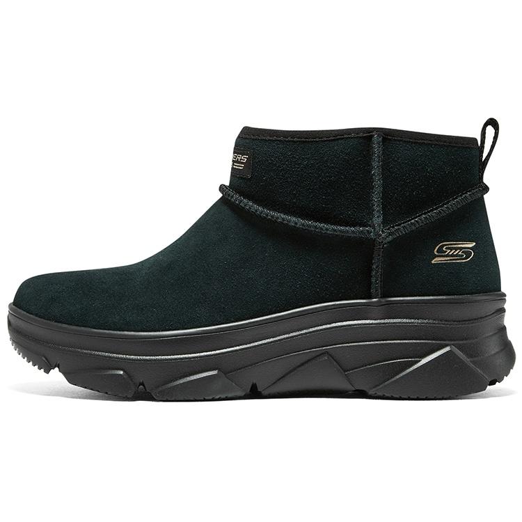 (WMNS) Skechers Bobs Boots Black Women s 117312-BBK EU 35.5