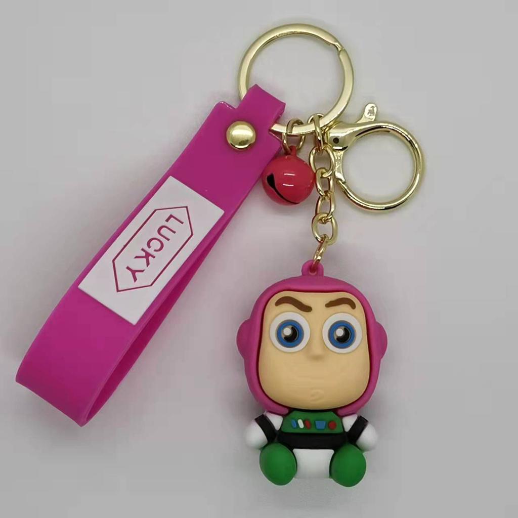 Creative Cartoon Toy Story Woody Bass Doll Keychain Bag Car Keychain Accessories Cute Personalized Gifts Y2k Fashion Toys