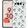 Luxury Phone Case For Google Pixel 10 9 8 9A 8A 7 7A 6 Pro XL 6A 5G Black Soft Back TPU Cover Raccoon