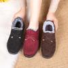 Fleece and Thickened Cloth Shoes, Women's Shoes, Soft-soled Anti-slip Shoes, Cotton Shoes