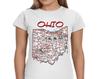 Ladies Ohio T-shirt Womens Tee Shirt