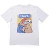 2026 New Cute Sloth Cartoon Design Creative Animal Doll Printed Cotton Short Sleeve TShirts for Men and Women
