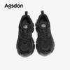Agsdon Women's Summer Breathable Mesh Platform Dad Sneakers
