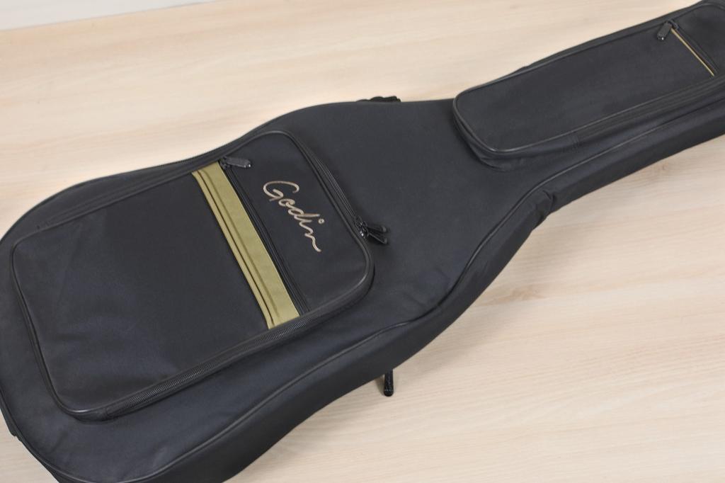 Godin Montreal Premiere Sunburst Semi-Hollow Electric Guitar with Genuine Soft Case