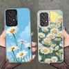 Daisy Flowers Aesthetics Soft Phone Case for Samsung A17 A16 A15 A14 A13 A57 A56 A55 A54 A53 A37 A36 A35 A34 A33 A26 A25 A24 A23