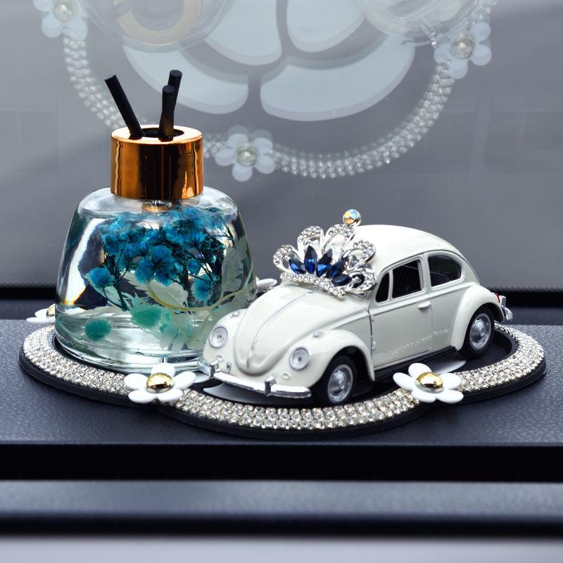 Elegant Car Interior Decor: Stylish Lady Dashboard Ornaments