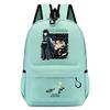 Fashion Demon Slayer Backpack Student School Waterproof Small Bag