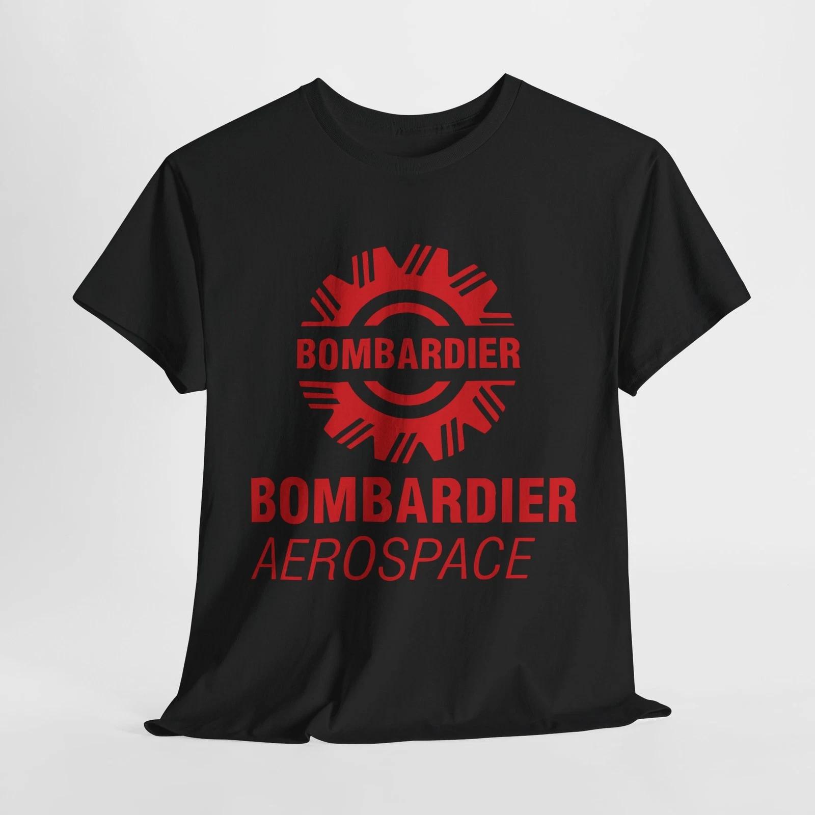 Bombardier Aerospace T-Shirt Logo Tee S‑5XL L