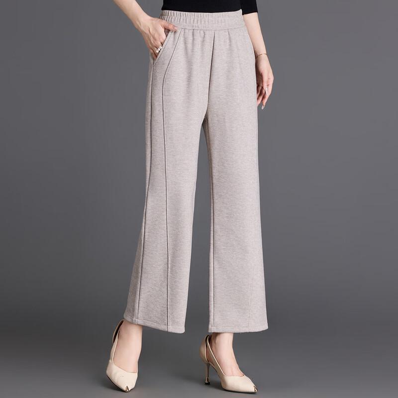 

Qianlian Women s Casual Straight Leg Pants 4XL