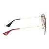 Gucci Metal Frame Round Sunglasses Unisex sunglasses GG0351S001