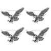 Artistic Hawks Design Metal Napkin Rings Traditional Fashion Napkin Clip Ideal For Wedding Banquets And Family Dinner