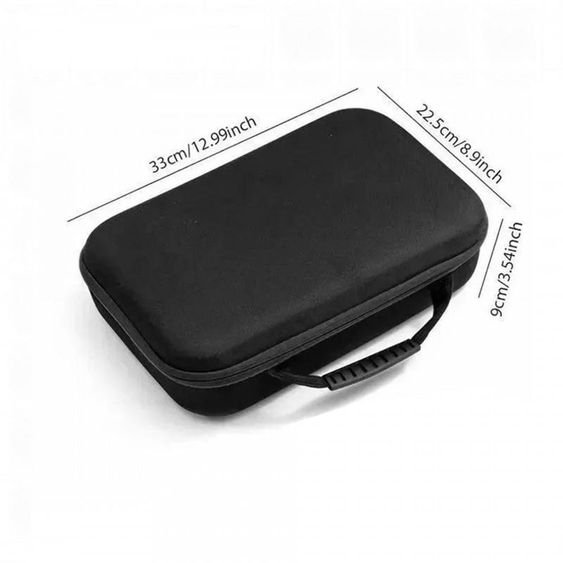 Portable Fishing Tackle Bag With Zipper Handheld Storage Case Rod Reel Line Organizers Outdoor Gear