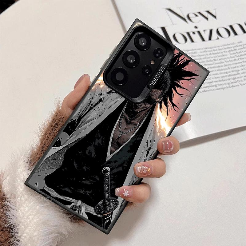Bleach Zaraki Kenpachi Weiche Handyhülle für Samsung Galaxy S24 S25 FE S26 Edge S23 Ultra S22 Plus S21 + Stoßfeste Hülle Rückseite Sie