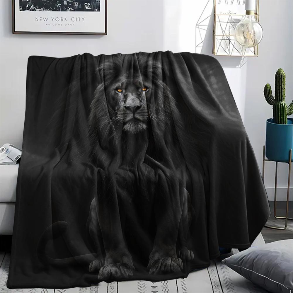 1 Stück Flanelldecke mit Cartoon-Druck, Hohe Qualität, Bequem für alle Jahreszeiten, Heimdekoration, Wärme und Komfort, Perfekt als Weihnachts- oder Geburtstagsgeschenk