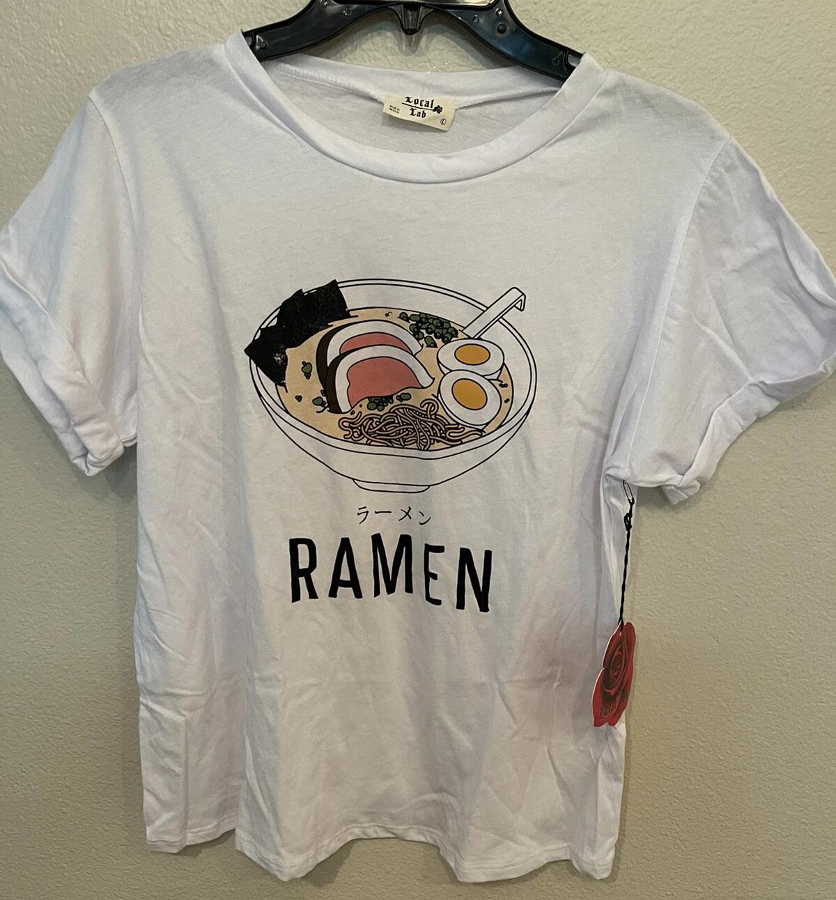 

Local Lab Women s T- Shirt Sz L Ramen Japan Lot Rare 4XL