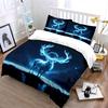 "Glowing Deer Three-Piece Set" Soft Comfortable Duvet Cover Bedding Set Included 1*Duvet Cover & 2*Pillowcases Gift