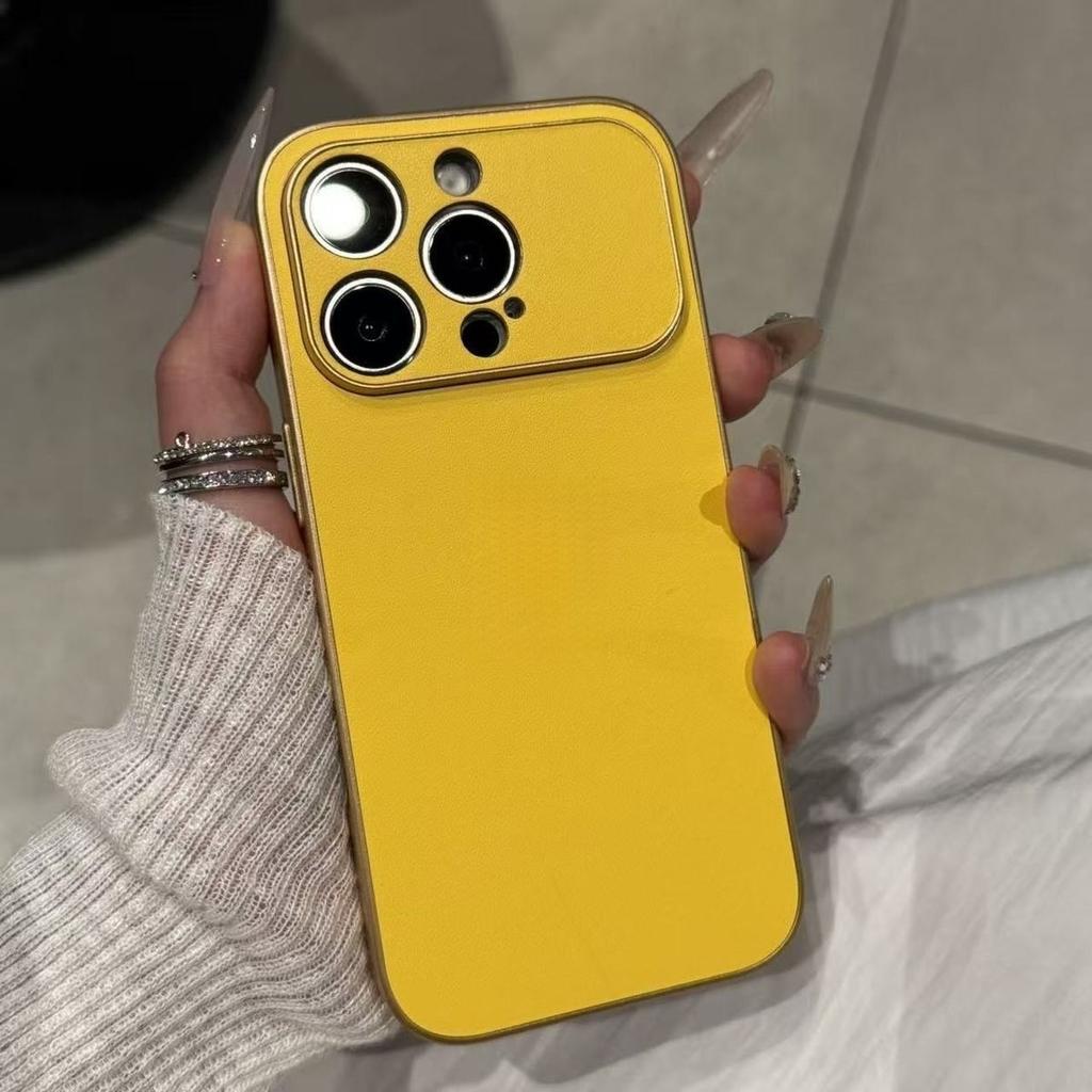 Luxury Matte Cortex Phone Case For iPhone 17pro Max 11 12 13 14 15 16 Pro Max Plus Shockproof Bumper Back Cases Cover