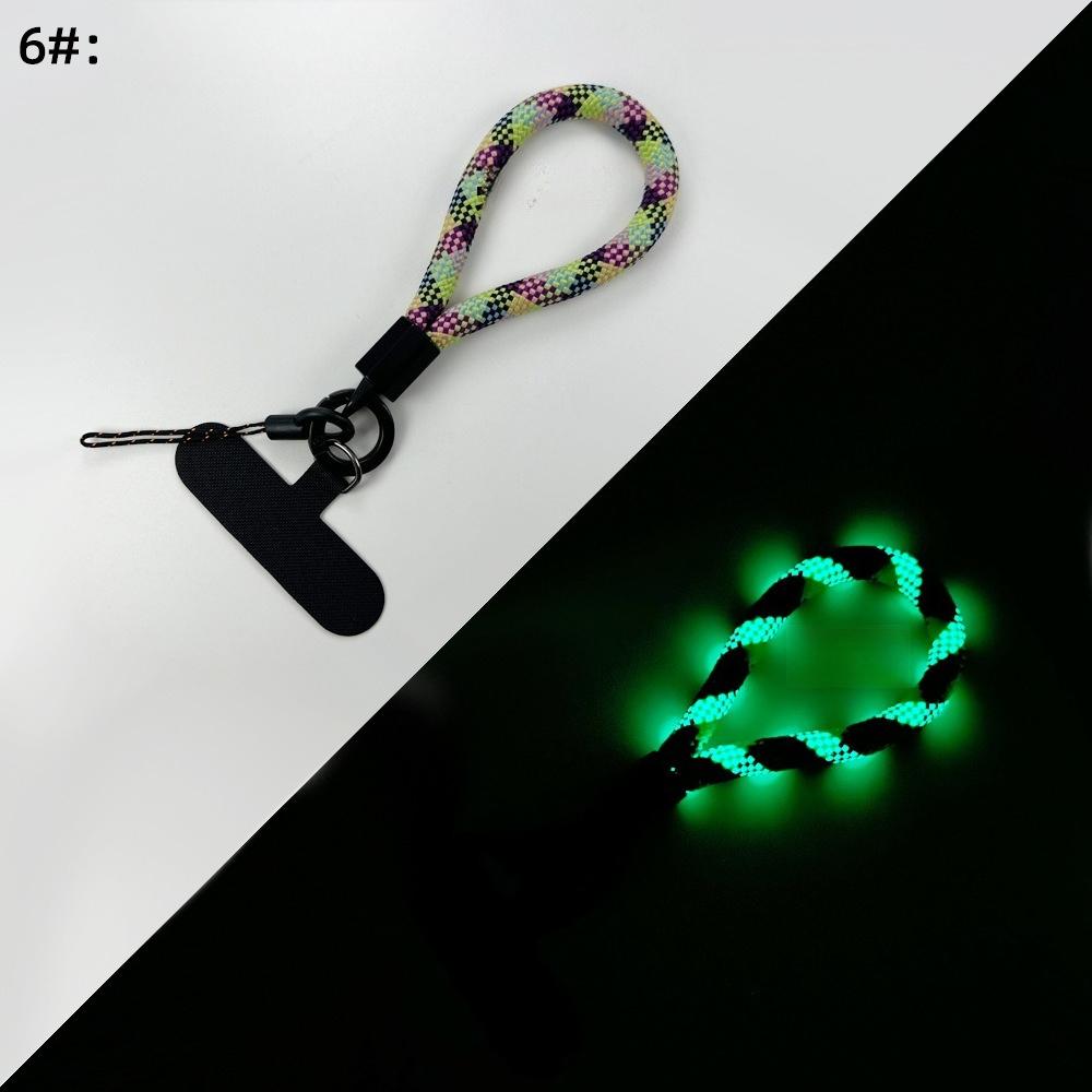 Mini Leuchtendes Handytasche Lanyard 7mm Multifunktionales Abnehmbares Kamera Sicherheitsseil Autoschlüsselanhänger Handy Clip