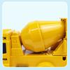 1 Set Vehicles Truck Toys Real-looking Smooth Edge Ornamental Kids Construction Car Toys for Gift