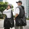 Ins Niche Couple Tooling Style Casual Backpack Men and Women Commuting Shoulder Bag Trendy Cool Large Capacity Boys Messenger Bag