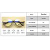 Luxury Rhinestone Cat Eye Reading Glasses Ladies Fashion Computer Filter Blue Light Blocking Glasses Half Frame Eyeglasses