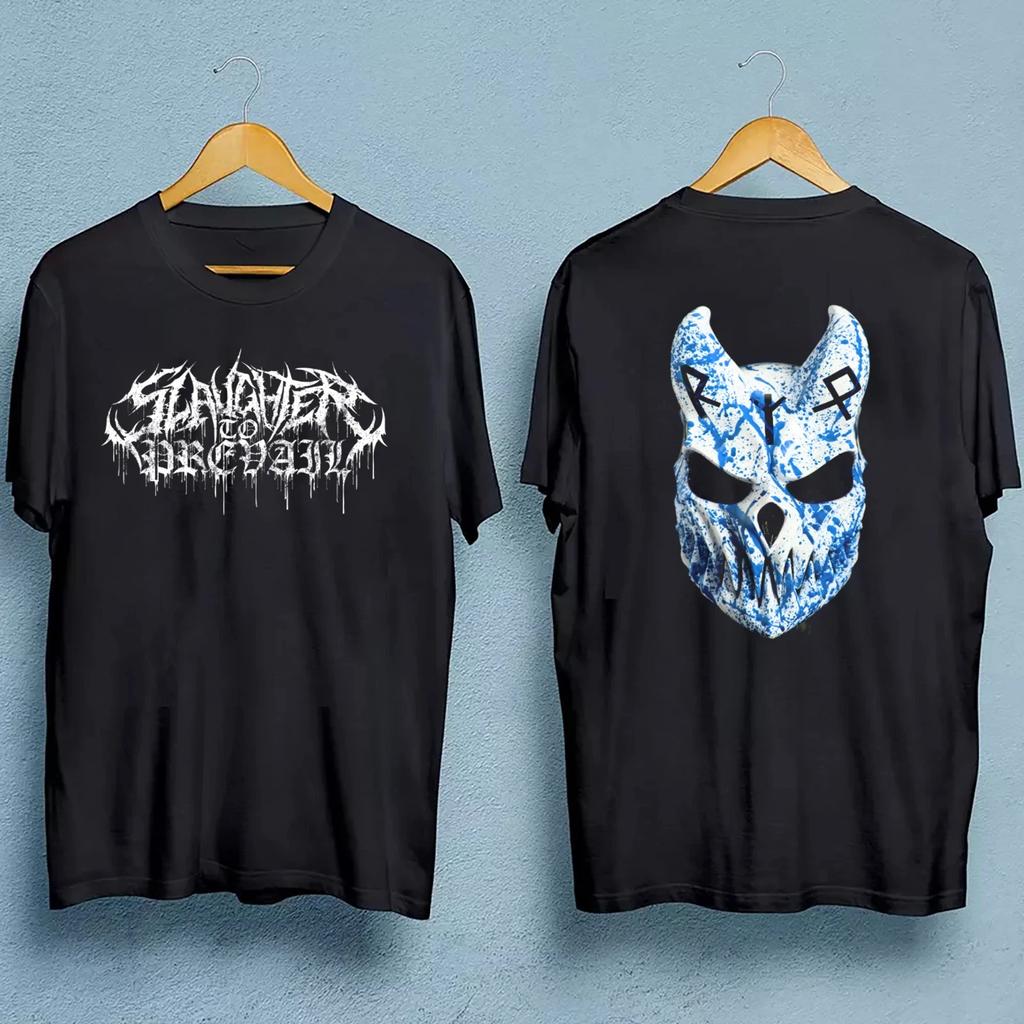 The Grizzly Winter Slaughter To Prevail European Tour T-shirt Cotton Streetwear Oversized Men Short Sleeve High Quality Female Male Clothing