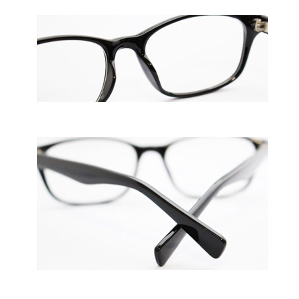 Basic Fashion Black (Eight Tokyo) G0121-1 UV-cut Glasses, Sabae-made,
