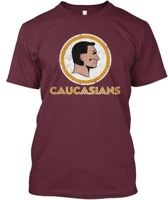Футболка Washington Caucasians Football Сделано в США Размеры от S до 5XL Унисекс L
