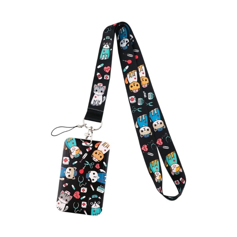 Hanging Neck Strap Phone Lanyard With Card Slot Badge Holder Keyring Accessories Unique Friend Gift
