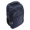 Business Backpack Multifunctional Travel Laptop Backpack Commuting Dual Straps Bag Blue Oxford Fabric