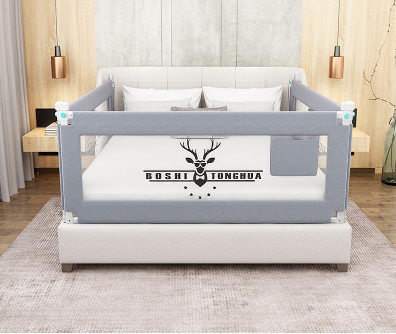 Children's Adjustable Height Bed Safety Guardrail