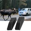 Deer Whistles For Cars 1 Pair Ultrasonic Wind Horn Deer Warning Whistles Device For Night Highway Camping Road Trip Driving