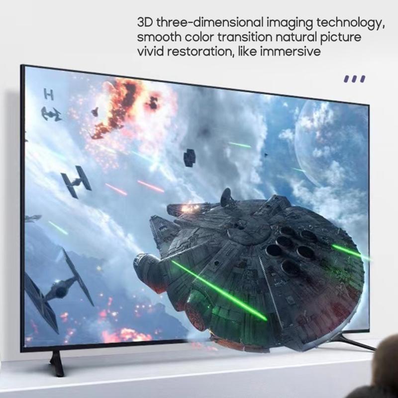 Adjustable HDMI-compatible Male To Female Adapter 180-Degree U-Turn Connector for TV Laptop Enhanced Viewing Experience