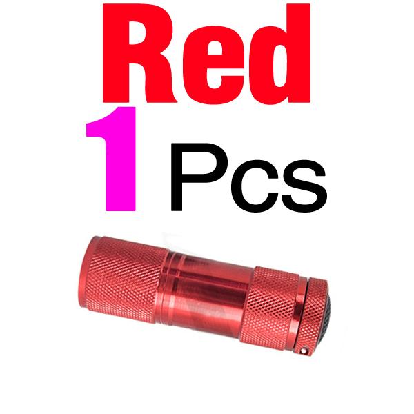 MNFT Mini Portable Ultra Violet Light Lamp 9 LEDs Flashlight For Fly Tying Buzzer Bug Nymph UV Glue Curing Fishing Flies Making