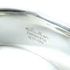 Excellent TIFFANY&Co. Bangle Facet Cuff Small Silver AG925 Women Used