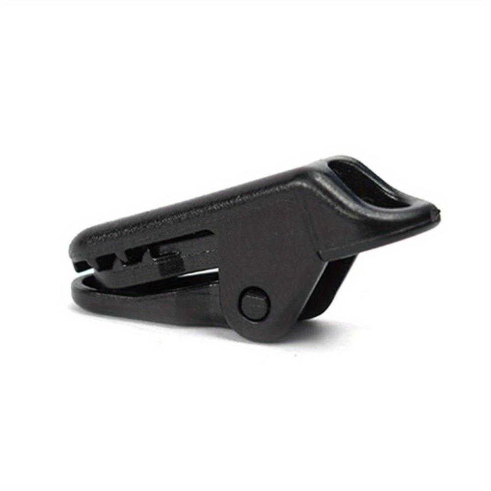 Outdoor Camping Crocodile Tent Clips Heavy Duty Tarp Clips Tent Clamp Fasteners Awning Thumb Screw Lock Grip Windproof Canopy Cord Tightener Buckle
