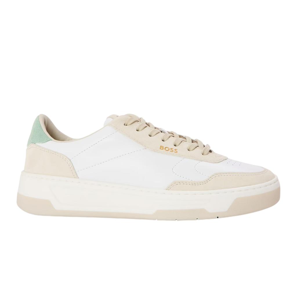 BOSS Womens/Ladies Baltimore Leather Low Trainers