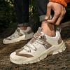Large Size 38-45 Men's Slip-resistant  Durable Sports Shoes for Hiking  Rock Climbing Camping  Casual Outdoor Running Shoes