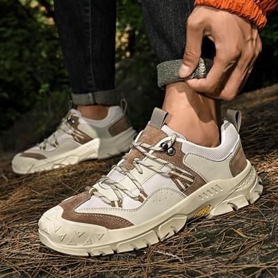 Grande Taille 38-45 Chaussures de Sport Antidérapantes Durables pour Homme pour Randonnée Escalade Camping Chaussures de Course Décontractées Outdoor