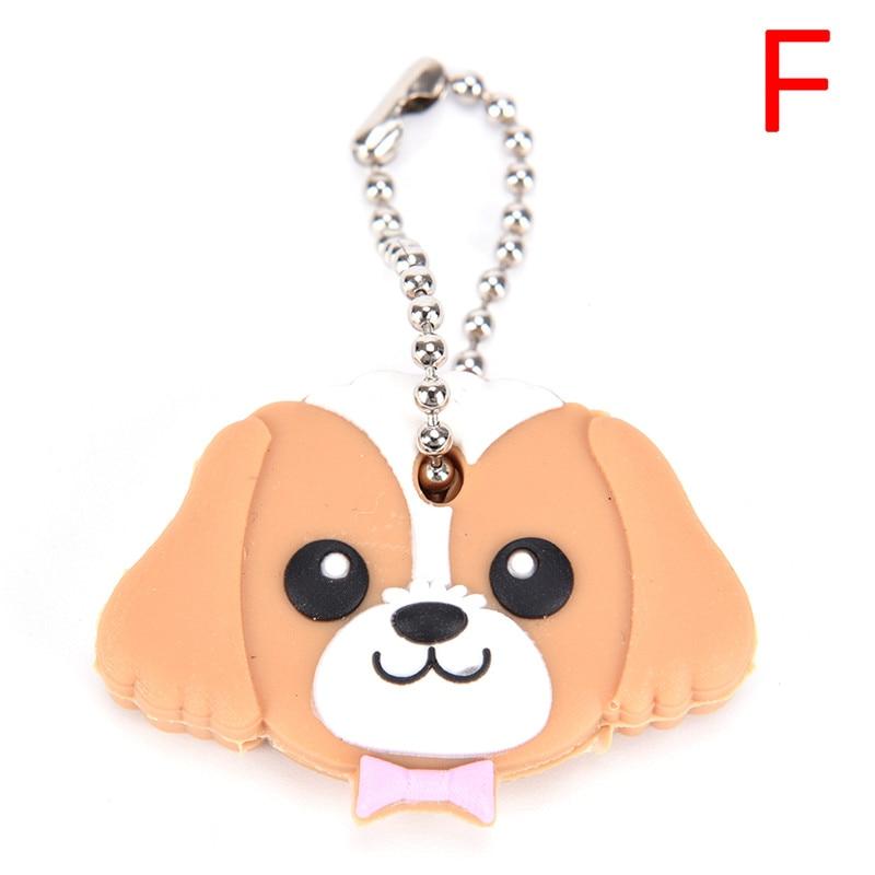 1pc Cartoon Silicone Protective Key Case Cover For Key Control Dust Cover Holder Organizer Home Accessories Supplies