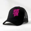 Muc-off Ride or Die Graphic hat Men Mtb Bmx Cycling Fan Baseball Cap Summer Mesh Breathable Snapback hat
