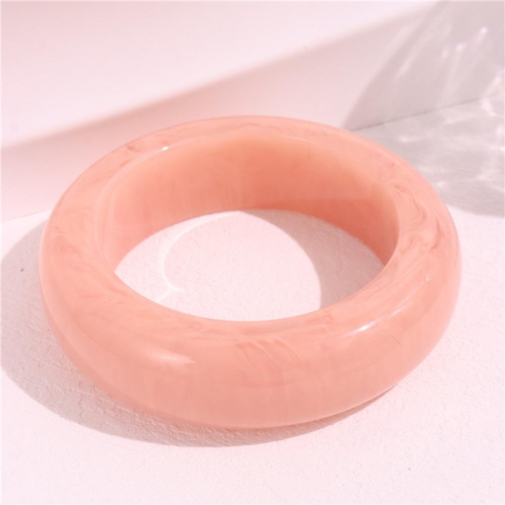 Exaggerated Wide Bracelet Smudging Retro Hand Ring Cute Acrylic Bangle  Decoration