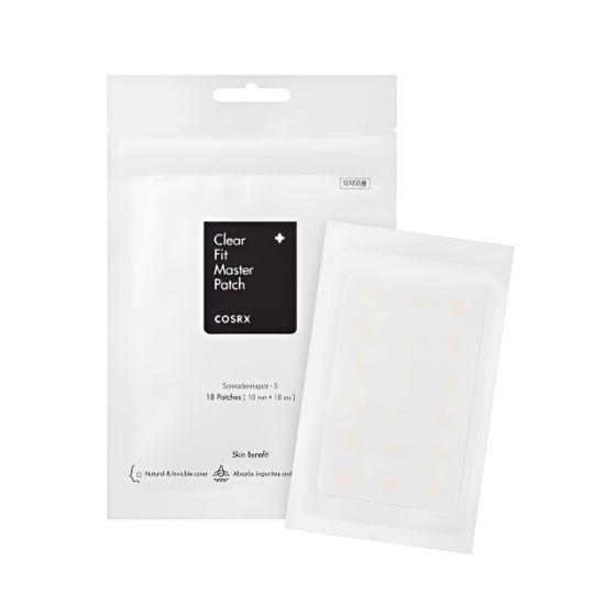 COSRX Clear Fit Master Patch Invisible Hydrocolloid Acne Patch Spot Treatment 18 Patches