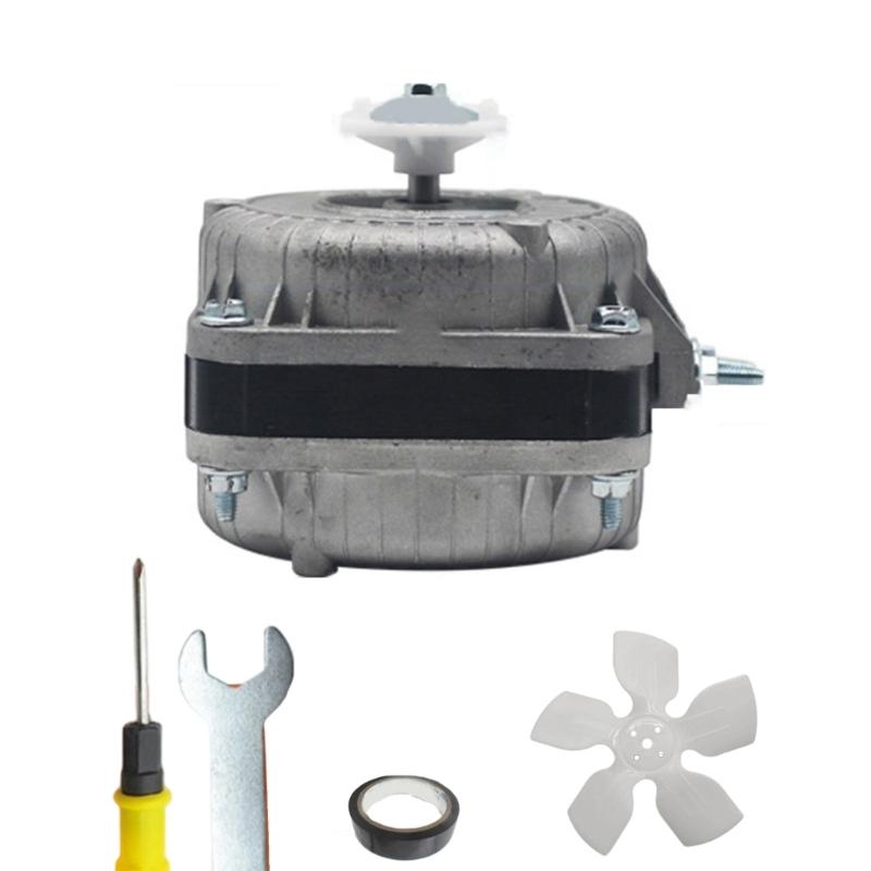 High Performances Cooling Motor Refrigerator Condensers Fan Copper Texture Perfect for Domestic and Commercial Kitchens