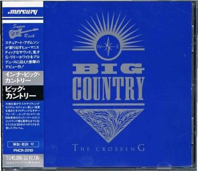 CD BIG COUNTRY  Crossing PHCR2010 Mercury 1990 Japan Rock Used